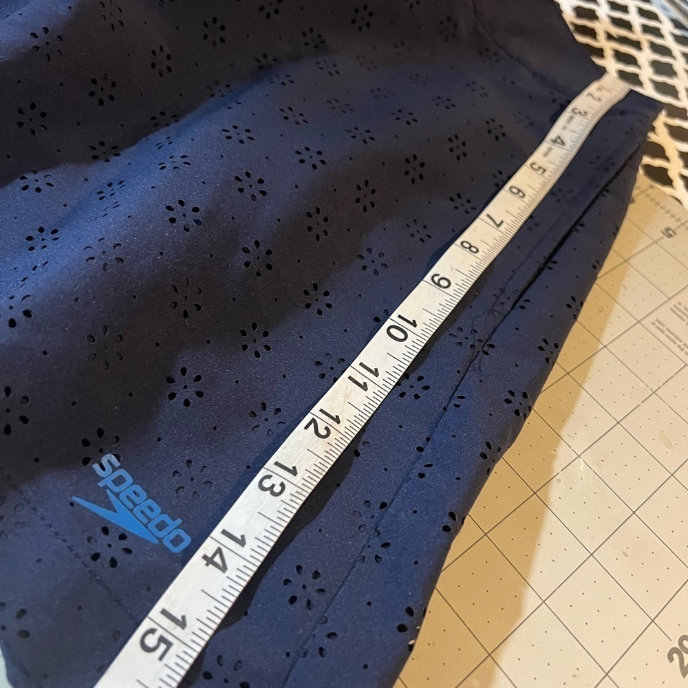Speedo Womens Woven Skort Skirt Size XS Active Wear Pull On Navy Blue - Picture 11 of 11